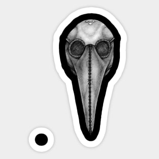 Plague Doctor Mask Sticker